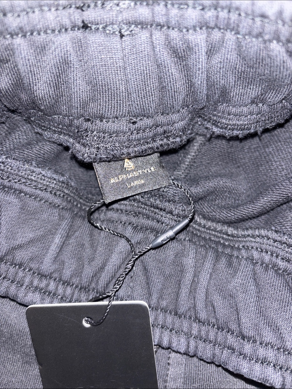 MENS ALPHASTYLE MANOD SWEATSHORT - Picture 3 of 8
